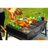 Bếp nướng than hoa vuông BBQ cao cấp