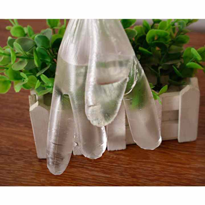 Găng tay nilon vệ sinh thực phẩm(100 cái) + Tặng kèm thẻ tích điểm Verygood