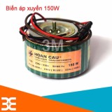 Biến Áp Xuyến 220VAC-110VAC 150W Hoàn Cầu ( Dây Đồng 100% )