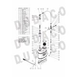Bình 18 lít xuất khẩu 2 cần Ron Viton bơm 1 trục
