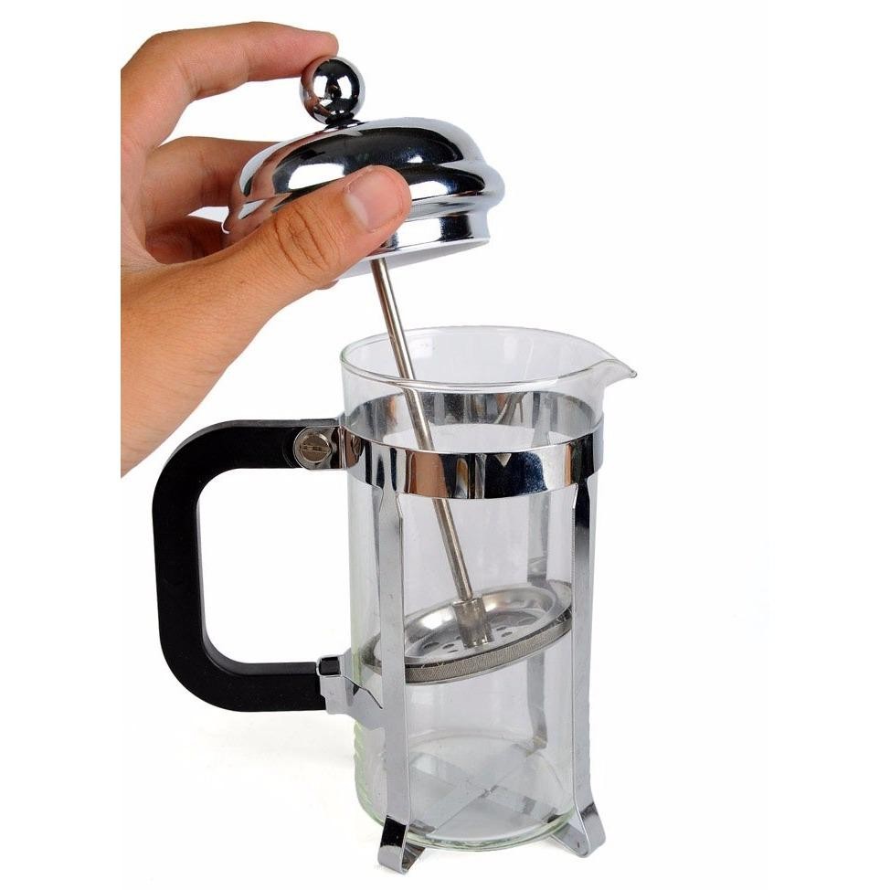 Bình ép trà/cà phê kiểu pháp 350ml (Bạc)