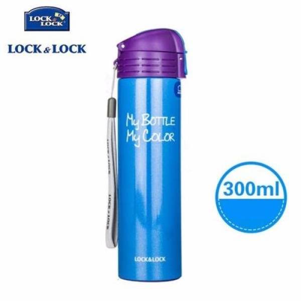 Bình giữ nhiệt cao cấp Lock&Lock 300ml Grace Vacuum LHC3208B - xanh dương