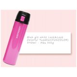 Bình Giữ Nhiệt Lock&Lock Colorful Tumbler 390Ml (Hồng)