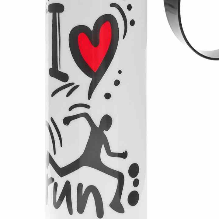 Bình đựng nước thể thao Herevin 161415 500ml (Họa tiết Run)