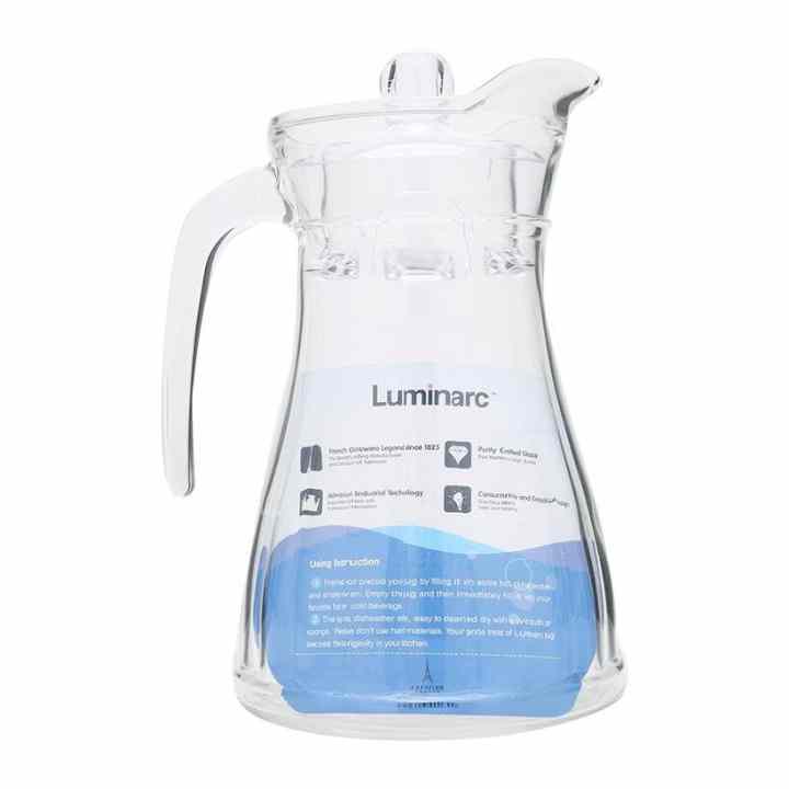 Bình nước thủy tinh Luminarc Bucolique 1.3L N1806 (Trong suốt)