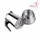 Bình pha cà phê Inox cao cấp phong cách Italy – BCP Bạc - 2 CUP