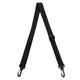 Black Replacement Adjustable Shoulder Bag Strap Camera Laptop Messenger Black - intl