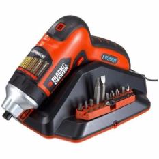 Black&Decker - 3.6V BỘ VẶN VÍT DÙNG PIN LI-ION TỰ ĐỘNG ĐA NĂNG 10 CHI TIẾT + KÈM KHAY LƯU TRỮ - AS36LN