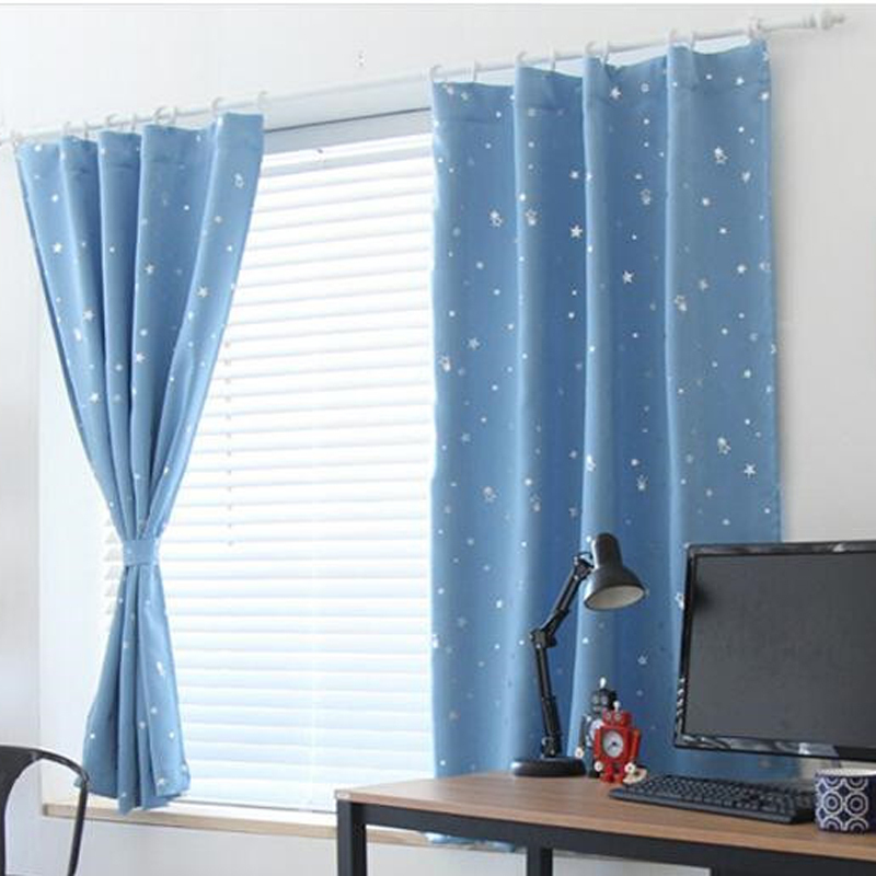 【Crystalawaking】Rèm che cửa sổ VAKIND - Màu xanh nhạt