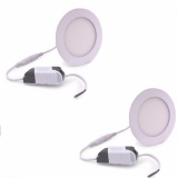 Bộ 05 đèn LED âm trần siêu mỏng 3w Thiên Mã (ánh sáng trắng)