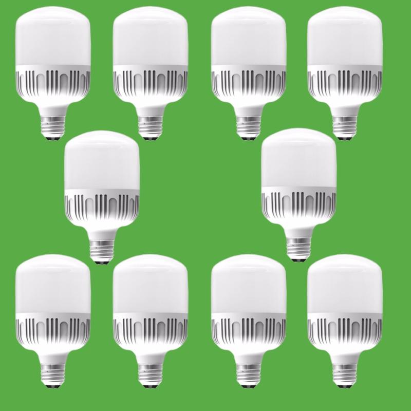 Bộ 10 bóng đèn led Bulb chống nước 9w ( ánh sáng trắng )