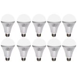 Bộ 10 bóng đèn LED Bulb tích điện thông minh 9W (ánh sáng trắng)