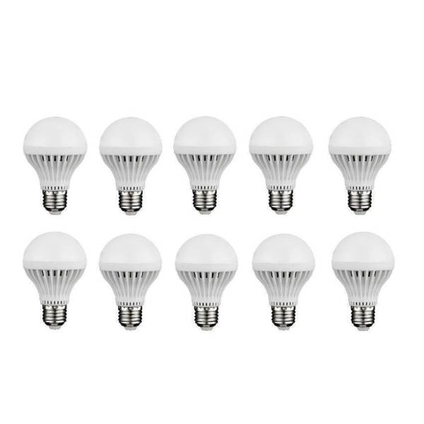 Bộ 10 bóng đèn led búp 12w (Trắng)