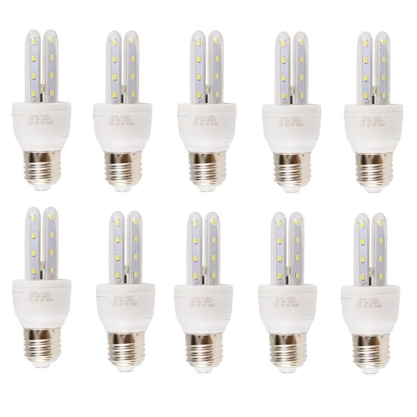 Bộ 10 bóng đèn LED ECOLIFE BU3W Trắng (Combol 10 bóng)