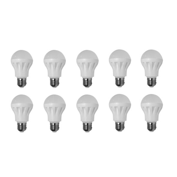 Bộ 10 bóng đèn LED Tường An E27 3W (Trắng)