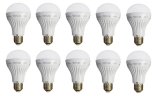 Bộ 10 bóng đèn LED Tường An E27 7W (Trắng)