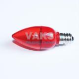 Bộ 10 bóng Led trái ớt E12 ánh sáng mạnh (1W) - đỏ