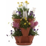plant tower plastic pot (10 pots)