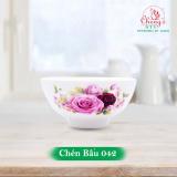 Combo 10 chén sứ hoa cao cấp