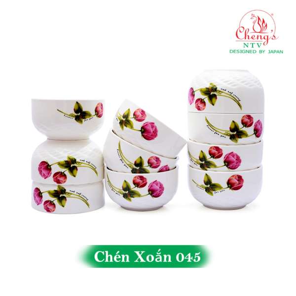 Bộ 10 chén sứ Nhật  Quà tặng tết