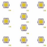 Bộ 10 Chip LED đèn pha LED - COB 50W - WW (ánh sáng vàng)