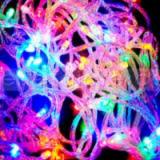 Bộ 10 dây đèn LED noel Chớp tắt đủ màu 2017(Trung tính)