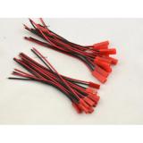 Bộ 10 Dây Nối JST-2P Đỏ ( 5 Đực - 5 Cái )