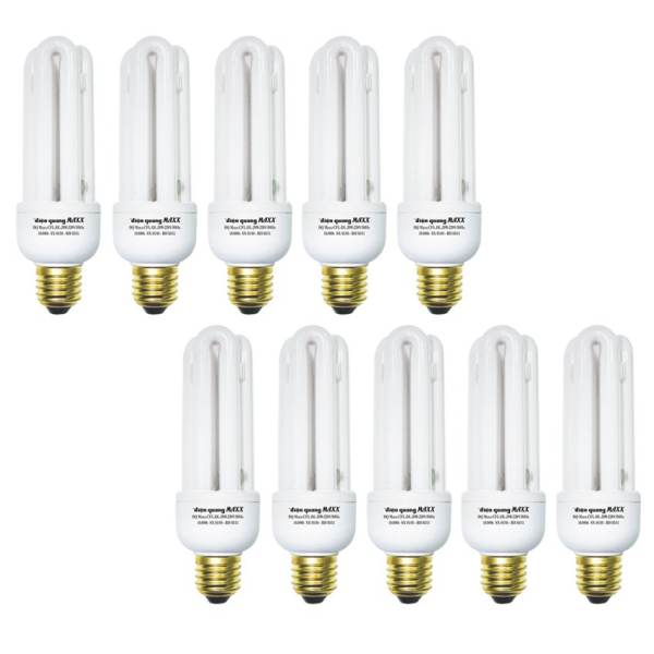 Bộ 10 Đèn Compact Điện Quang MaxX ĐQ-Maxx-CFL-20W-DL-E27 10.000h 20W