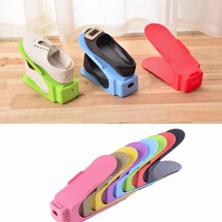 Bộ 10 kệ để giày dép thông minh + Tặng kèm 1 thẻ tích điểm KoreaStore
