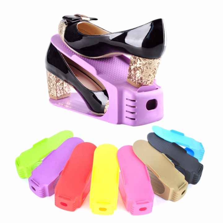Bộ 10 kệ để giày dép thông minh + Tặng kèm 1 thẻ tích điểm KoreaStore