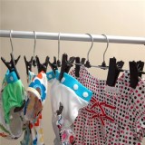 Bộ 10 Móc Kẹp Quần Áo Tiện Dụng