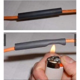 Bộ 10 Ống Gen Co Nhiệt, Cách Điện Đường Kính 4mm, mỗi ống dài 1m ( Đen )