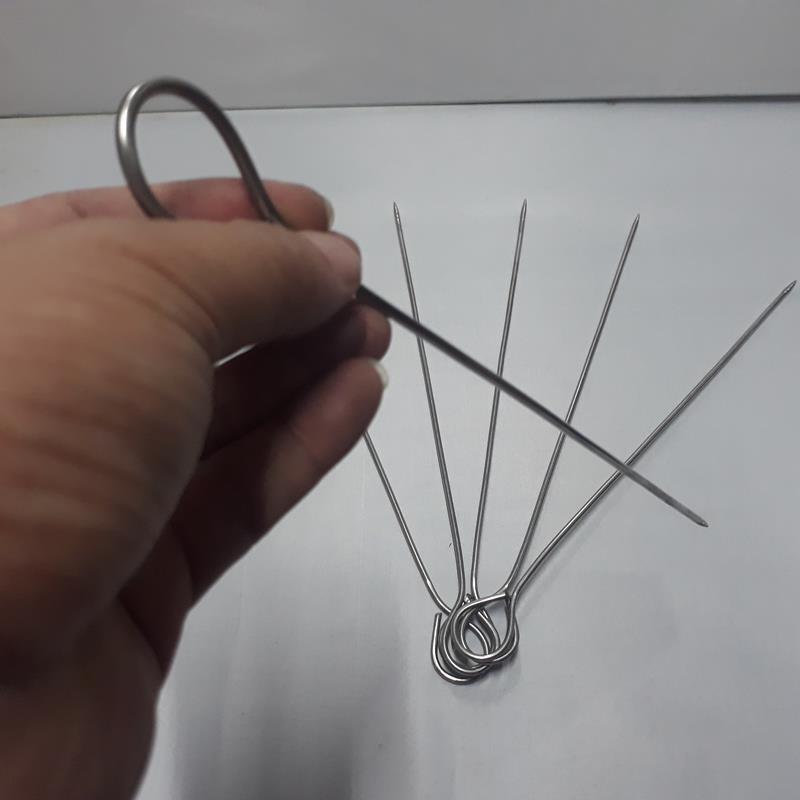 Bộ 10 Que xiên inox chuyên dùng nướng thịt