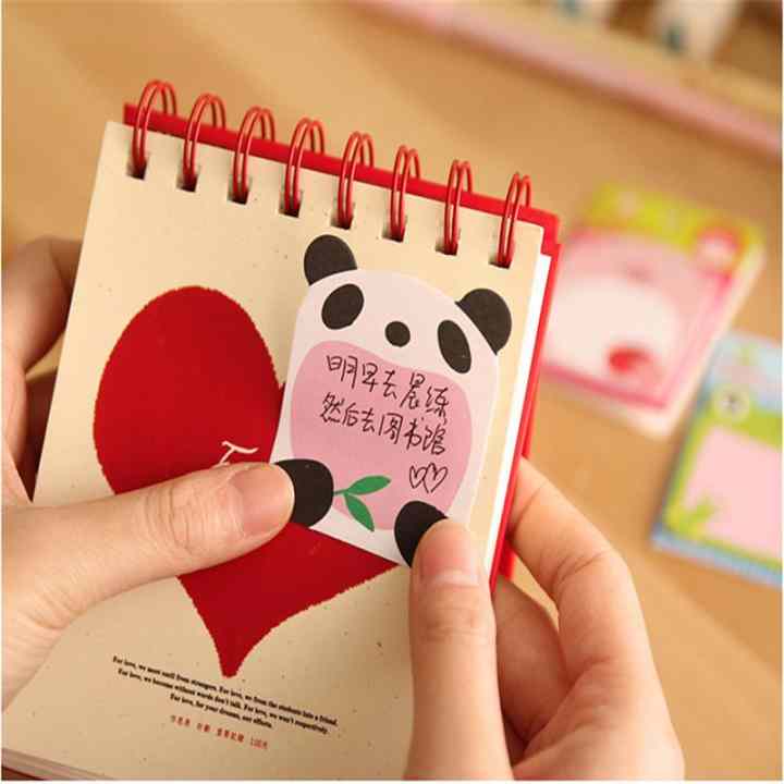 Bộ 10 tệp giấy nhớ, giấy note hình thú ngộ nghĩnh + Tặng kèm thẻ tích điểm Verygood