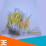 Bộ 100 bóng led liền dây 5VDC phi 5 sáng Vàng siêu đẹp ( Cuộn dài 6m )