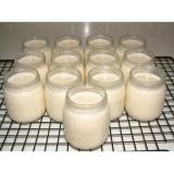 Bộ 12 hũ đựng sữa chua bằng thủy tinh