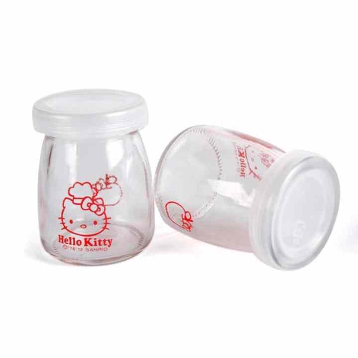 Bộ 12 Hũ Làm Sữa Chua Thủy Tinh