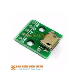 Bo Chuyển Micro USB 5P Sang 2.54mil DIP
