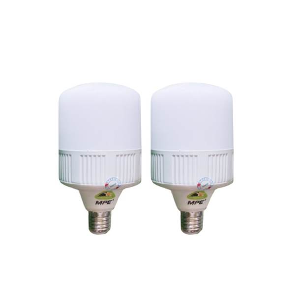 Bộ 2 bóng đèn Led Bulb 20w MPE (Ánh sáng trắng)