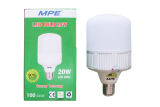 Bộ 2 bóng đèn Led Bulb 20w MPE (Ánh sáng trắng)