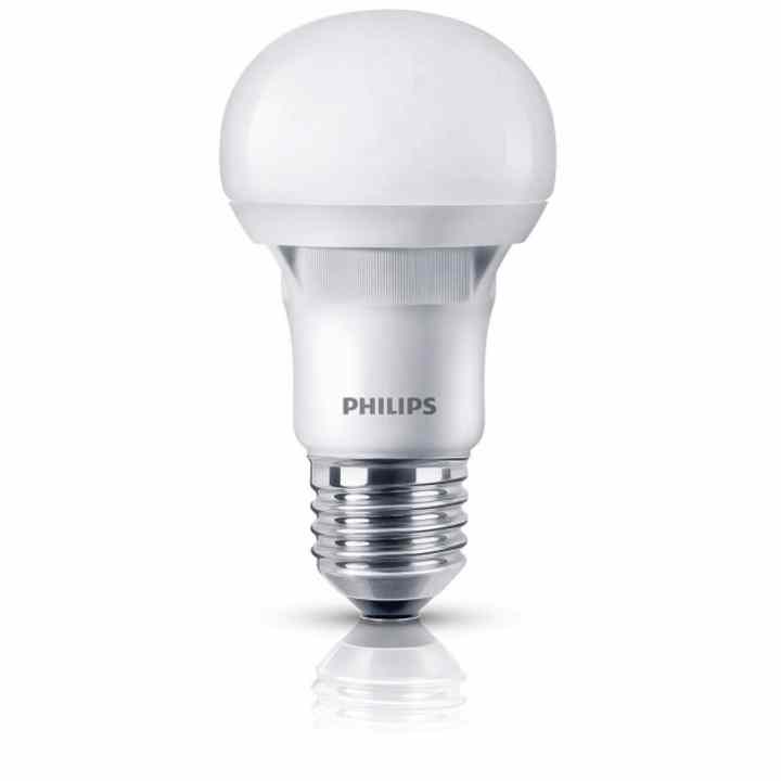 (Bộ 2) Bóng đèn Philips Ecobright LEDBulb 8W 6500K đuôi E27 A60 - Ánh sáng trắng
