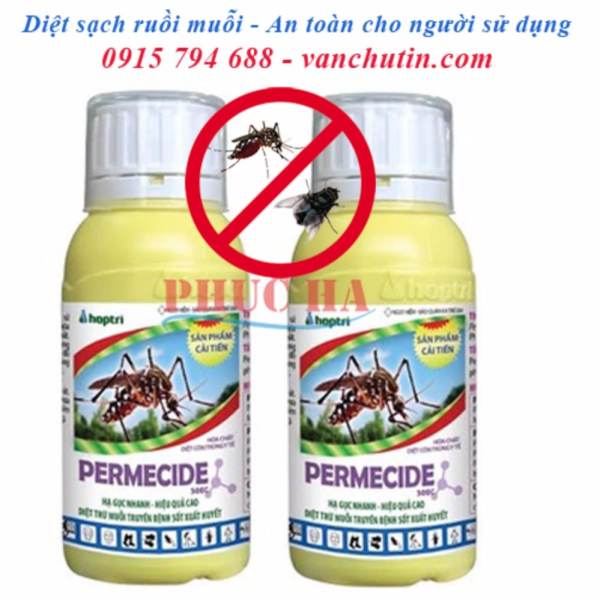  Bộ 2 chai thuốc diệt côn trùng Permecide 50EC 50ml