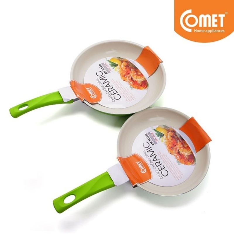 Bộ 2 Chảo ceramic chống dính Comet 20cm và 24cm CH11-20&24