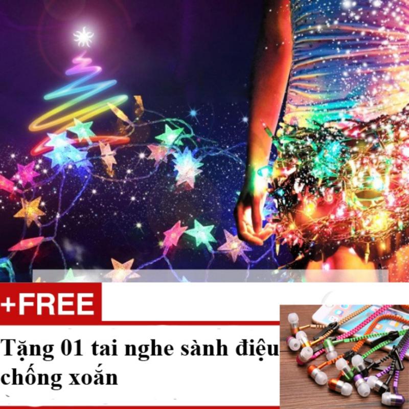 Bộ 2 Dây Đèn Nhấp Nháy Loại 10m + Tặng 01 Tai Nghe