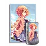 Bộ 2 decal trang trí máy tính cầm tay Anime 006