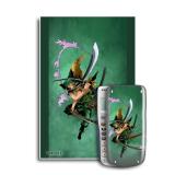 Bộ 2 decal trang trí máy tính cầm tay One Piece 003