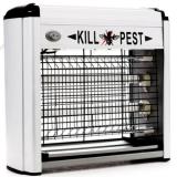 Bộ 2 đèn bắt muỗi Kill Pest 2008-12W thông minh tiết kiệm điện (Trắng bạc) HH353