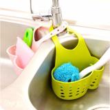 Bộ 2 giỏ treo đồ bồn rửa chén có móc treo
