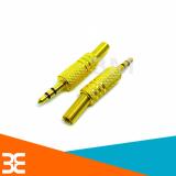Bộ 2 jack audio 3.5mm đực mạ vàng gold