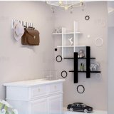 Bộ 2 Kệ treo tường Dấu thăng gỗ lõi xanh chống ẩm Diachire